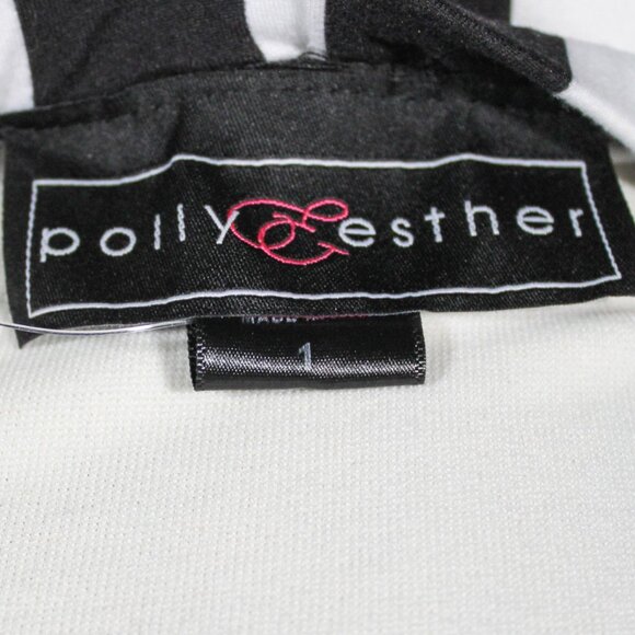 NWT Polly & Esther x Hot Topic Black & White Striped Flare Pants – Plus Size 1 - Picture 8 of 9